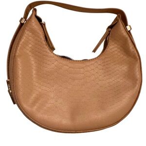 Chic Tan Hobo Bag like new